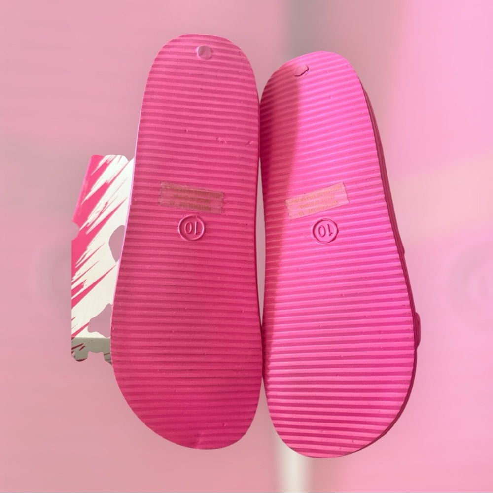 Corkys Hey Girl Waterslide Slip-on Adjustable Waterproof Slide Sandal PINK 10 - Picture 2 of 9